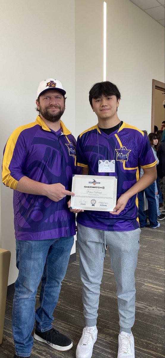 Also, Congratulations to senior Peter Hoang, who was named to the All-State Team for the MHSEL Spring Season.  #pilotpride #esports #lasallianeducation