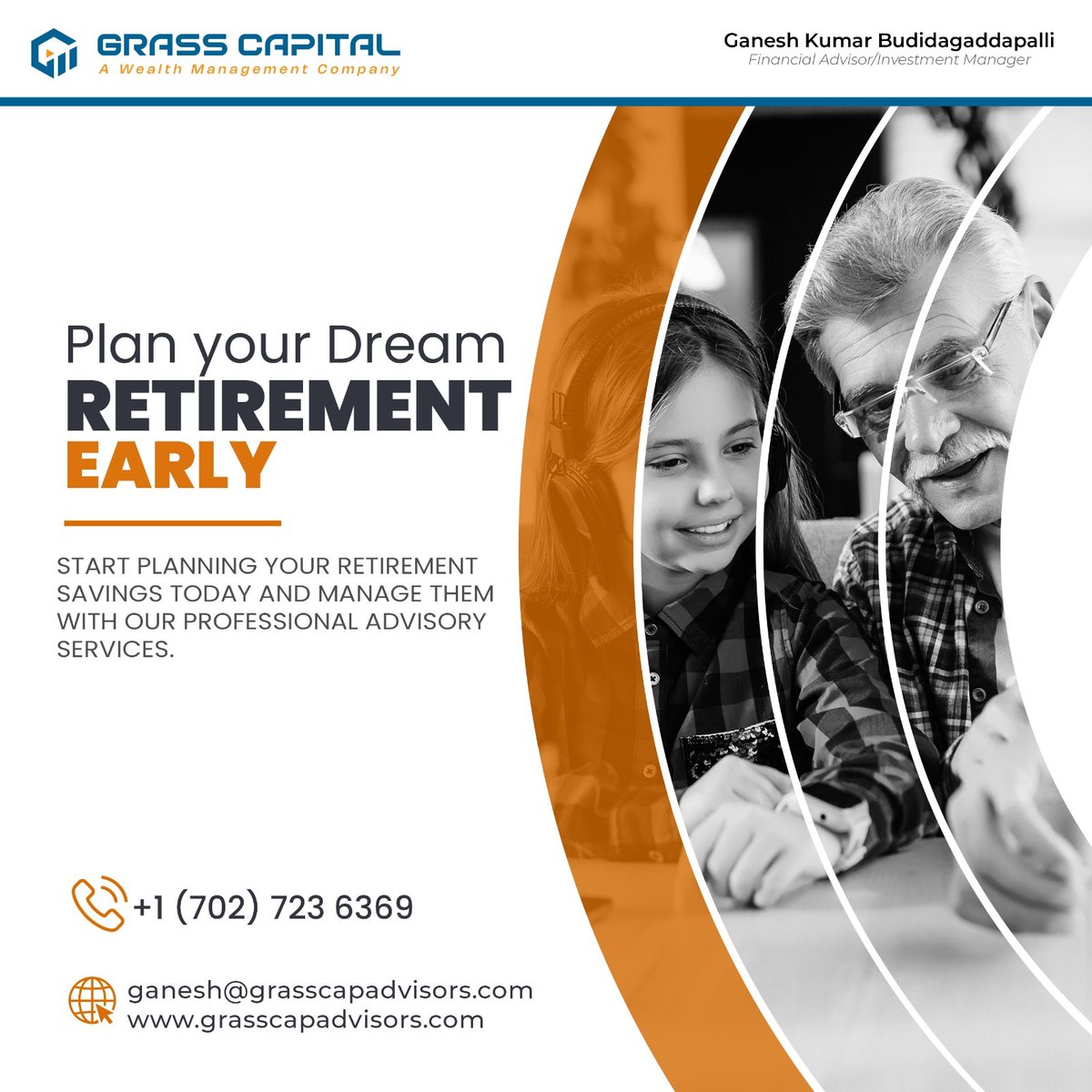 Dreaming of retirement? Start planning today with our expert advisory services. Build a secure future with us! #RetirementPlanning #FinancialAdvisory #GrassCap #Gracy #Scotland