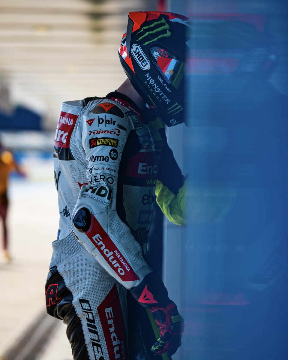 Gracias and see you next year Jerez! 😎 Next stop ➡️ Le Mans 🇫🇷 @FabioDiggia49 @Marco12_B #Jereztest #PertaminaEnduroVR46RacingTeam #MotoGP #MB72 #Diggia49 #VR46