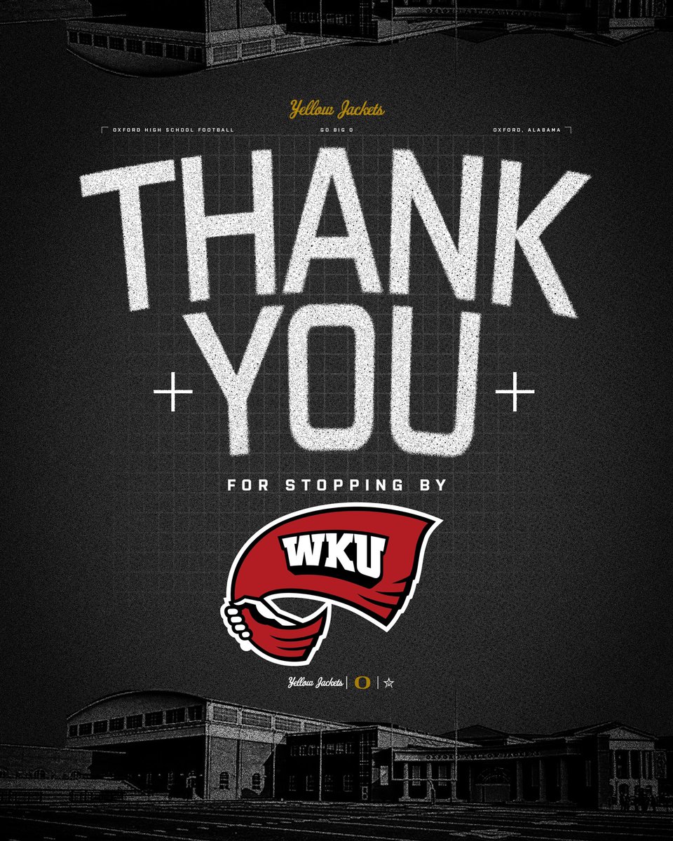 Thank you to @CoachKap_ and Western Kentucky for recruiting Oxford!