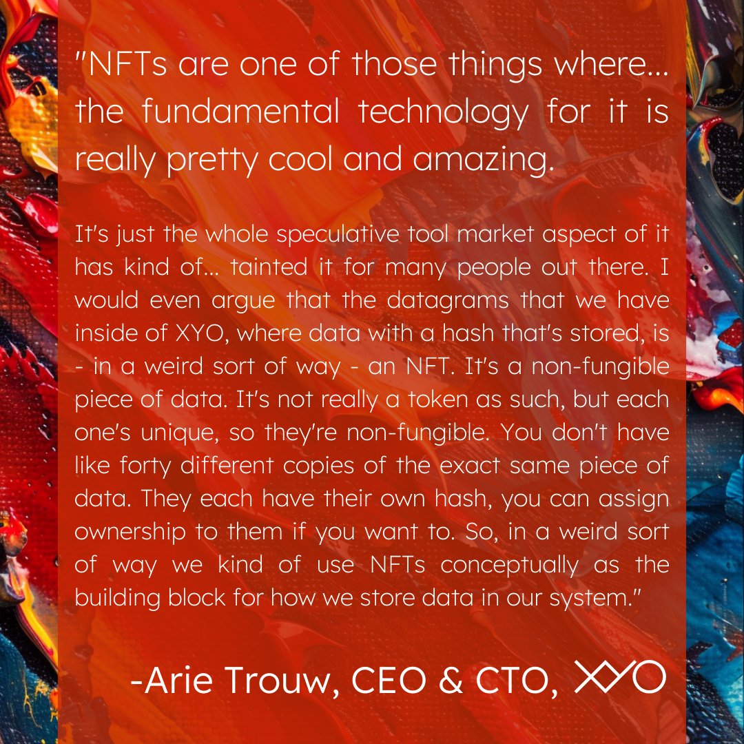 Some insight into how #XYO works from the architect, himself, @arietrouw. #NFT

Listen here 👉 youtube.com/watch?v=Ys6icO…