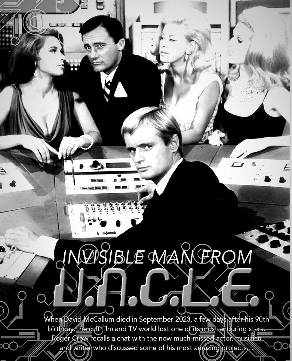 Knew watching every ep of The Invisible Man would pay off eventually. My tribute to #Davidmccallum coming soon. @ncisverse