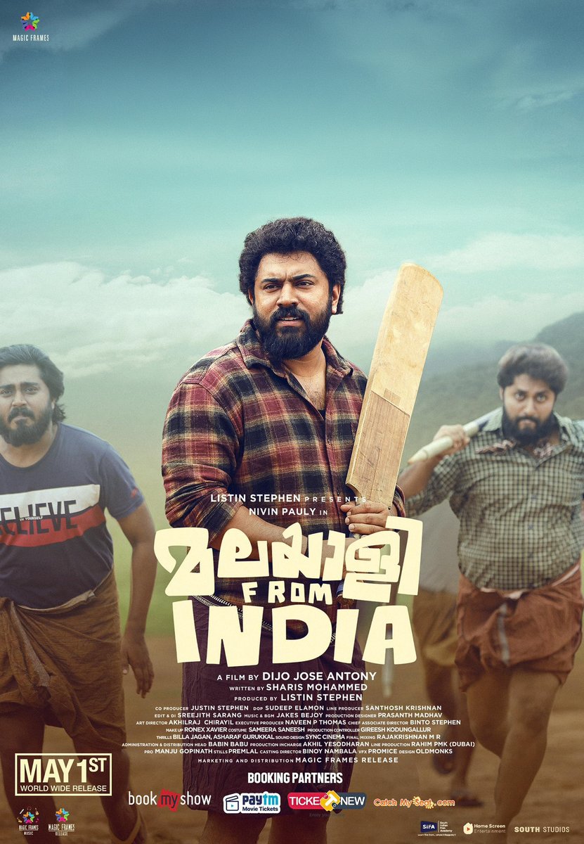 #MalayaleeFromIndia Releasing TOMORROW 🔥🔥🔥🔥 Next 100 crore loading from Malayalam cinema .. Huge expectation among this movie because of director previous movie 'Jana Gana Mana' HYPED !!!
