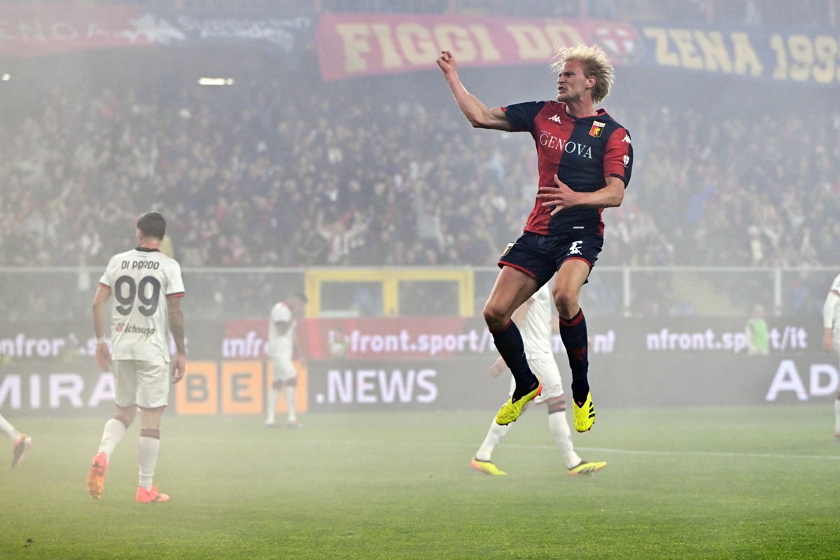 ̷L̷o̷v̷e̷ 𝑇ℎ𝑜𝑟𝑠𝑏𝑦 𝑖𝑠 𝑖𝑛 𝑡ℎ𝑒 𝑎𝑖𝑟 💕🥰 #GenoaCagliari | @GenoaCFC