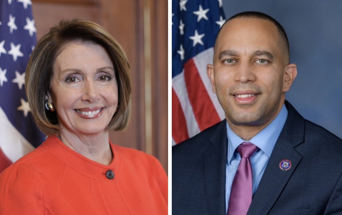 Nancy Pelosi says Hakeem Jeffries will become Speaker Of The House in 2025!

Drop a 💙 and Repost if you agree!