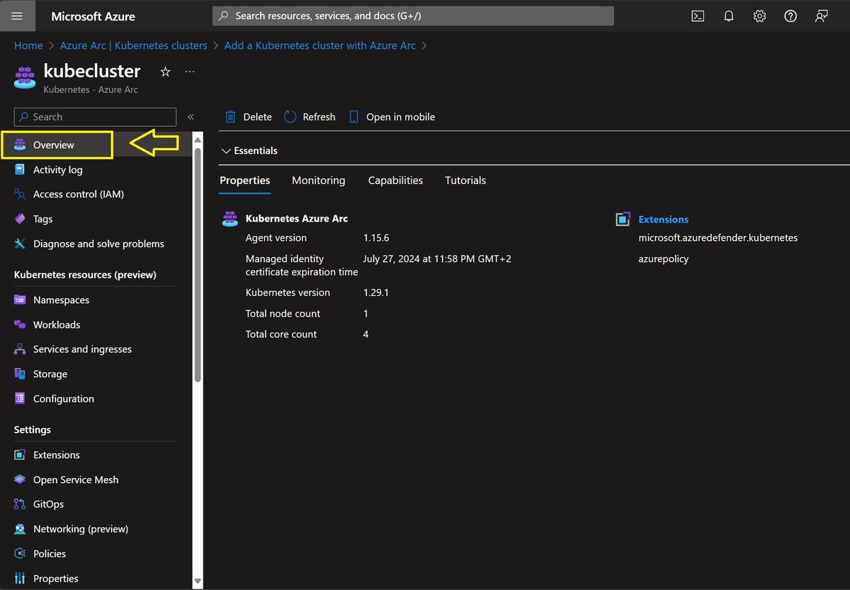 Add Kubernetes Cluster to Microsoft Azure Arc 🚀
mountainss.wordpress.com/2024/04/29/add…
#Azure #AzureArc #AdaptiveCloud #AzureHybrid #Kubernetes #Containers #MVPBuzz #AzOps #DevOps   #developers #Cloud #HybridIT