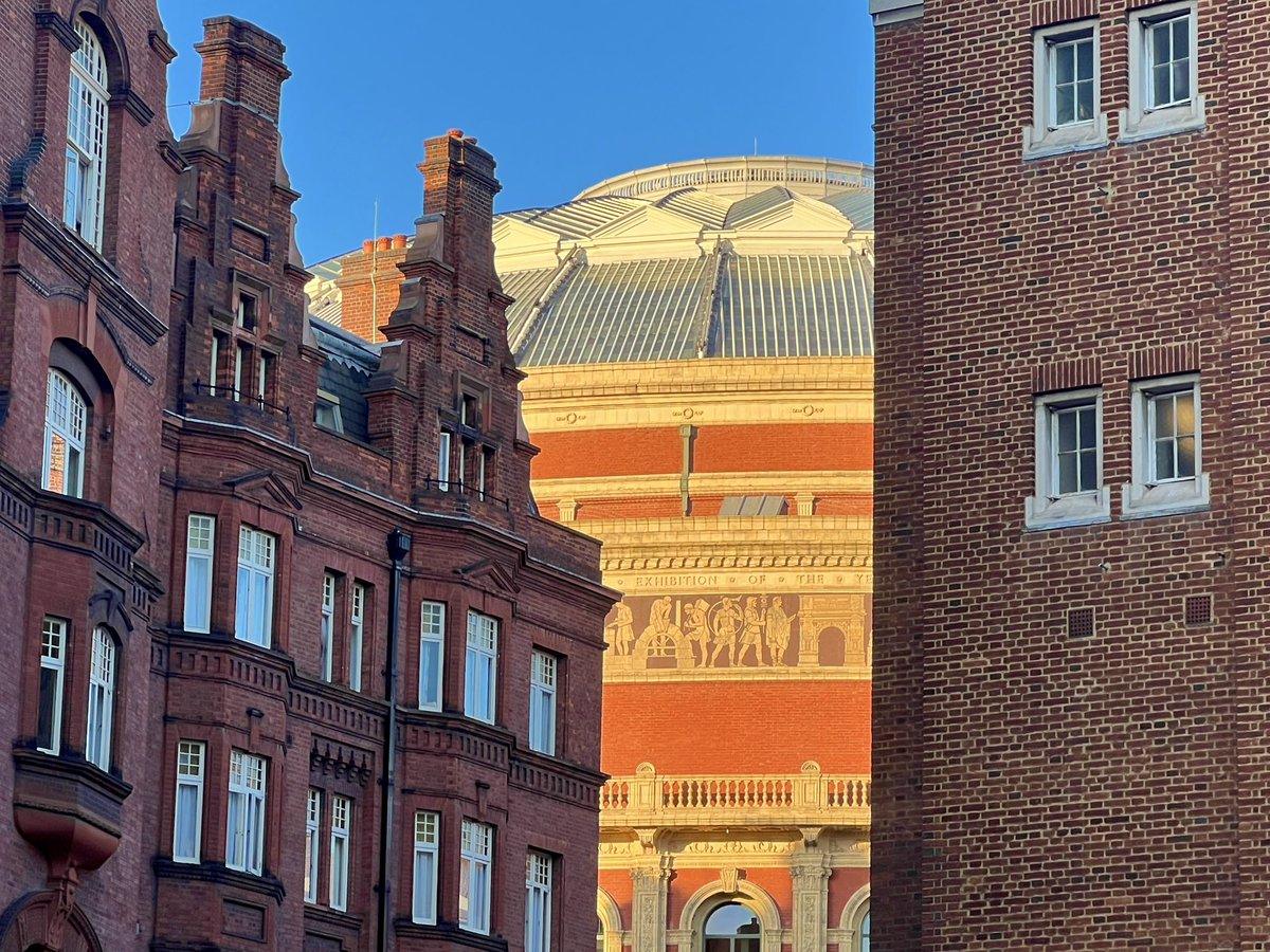 The Albert Hall as a cruise liner.