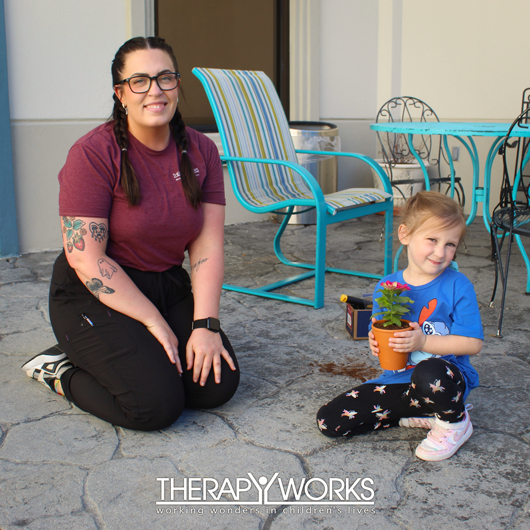 Mrs. Lanie and Eleanor are enjoying this beautiful sunny weather by doing a little planting. 🌞🌻

#OccupationalTherapy #OTMonth #plantingseason #therapyworks