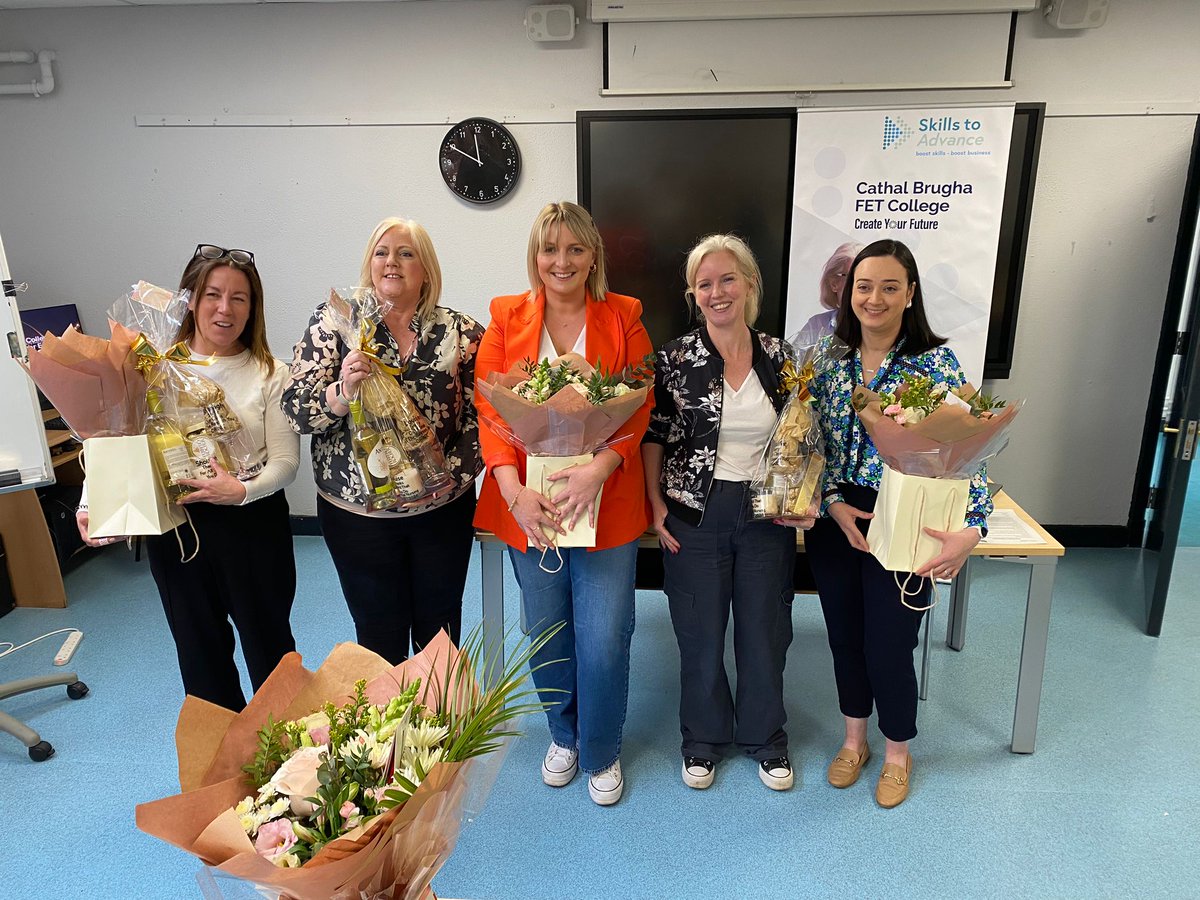 Congratulations to our fabulous Dental Nursing Traineeship class who today finished their final exams. We couldn't be prouder of their dedication over the last two years. #ProudTeachers @TriciaOKeeffe @CityofDublinETB