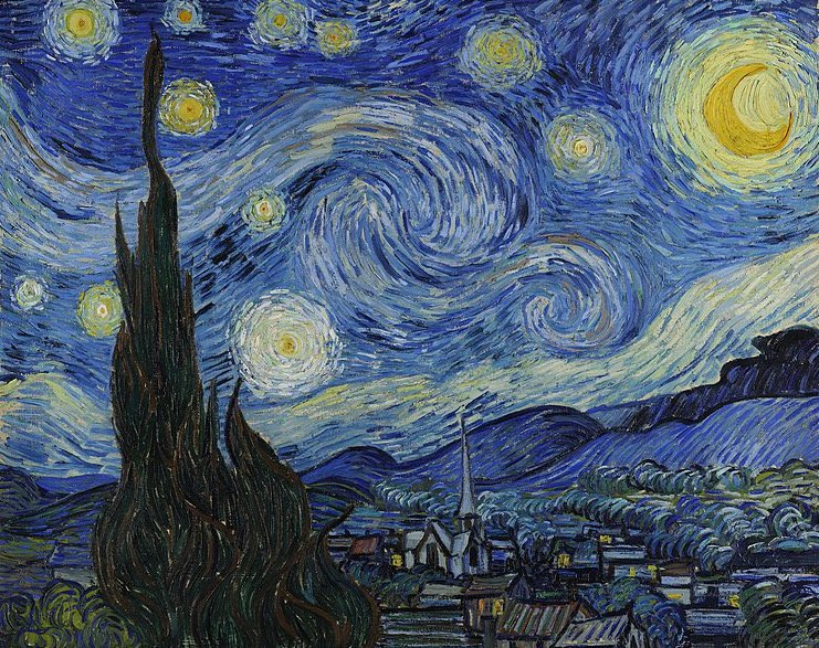 🖼️ Skies ☁️ by Vincent van Gogh 🇳🇱