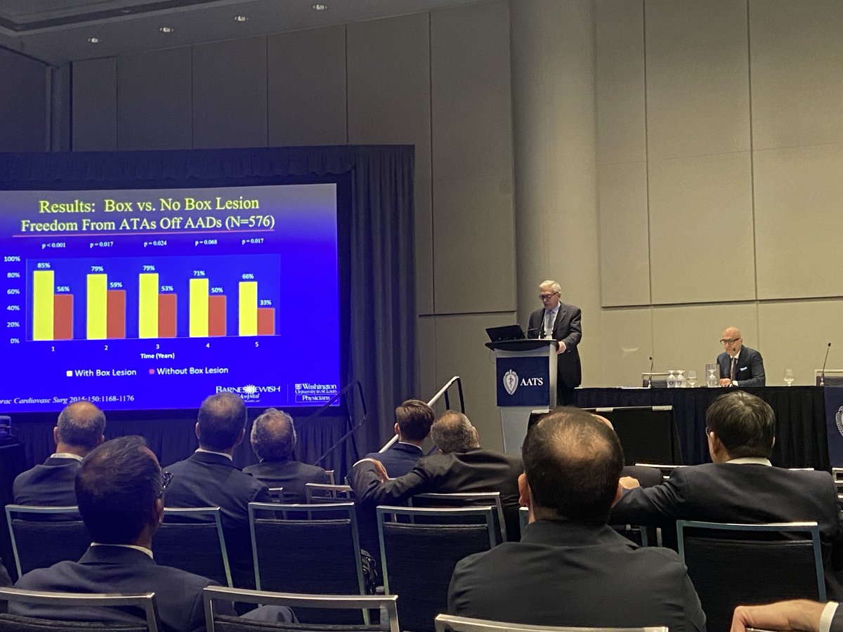 Afib legend, Dr Damiano gives a great comprehensive talk on AF treatment ⁦@AATSHQ⁩ #AATS2024 ⁦@WashU_CT⁩ ⁦@AllThingsAfib⁩
