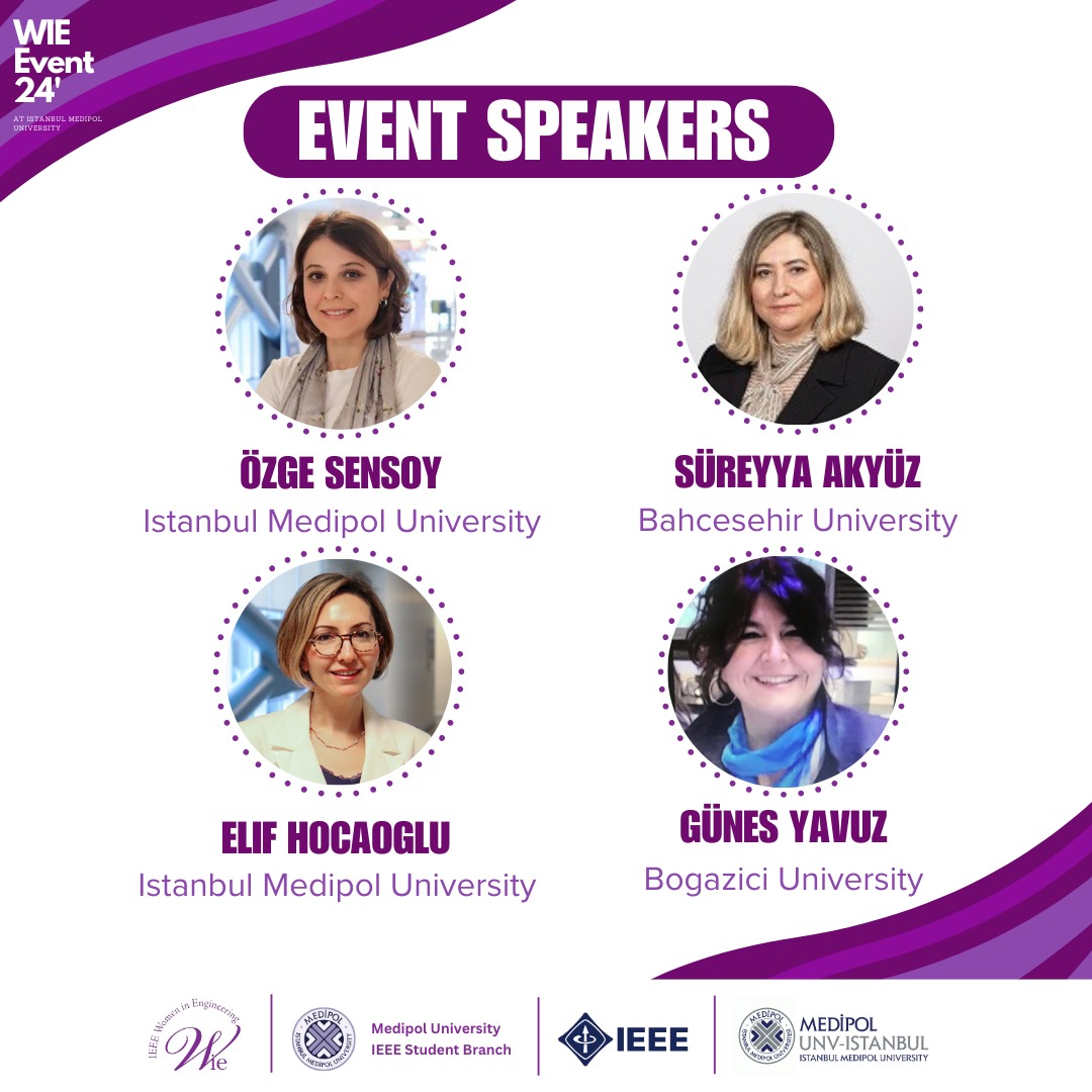 IEEE WIE MEDIPOL EVENT 2024 The Women in Engineering Society IEEE MEDIPOL is inviting you to their event *AI AND ENGINEERING* on May 3, 2024, from 11:00 am to 14:00 pm at Medipol North Campus, Classroom A204. Register: forms.gle/LymfBPCkfGtMzD…