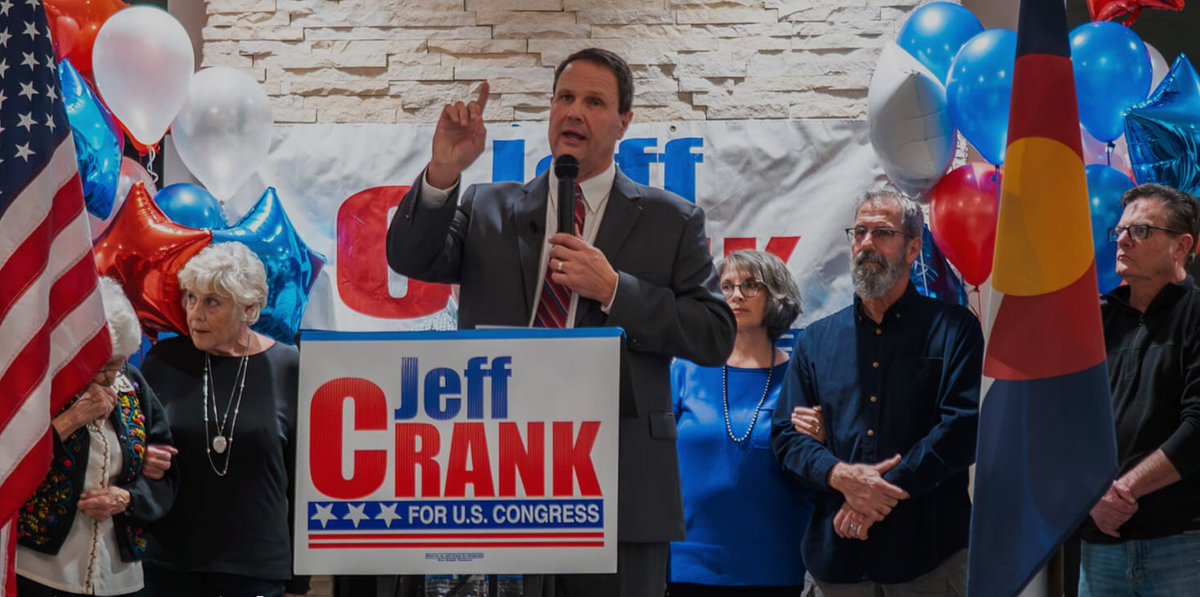 “So it's convenience; 'Well, I got pregnant, and therefore I want to abort the child,'' said Colorado Springs congressional candidate Jeff Crank, explaining the thought process about abortion as he sees it. coloradotimesrecorder.com/2024/04/callin… #copolitics #CO05 #CO04 #CO08