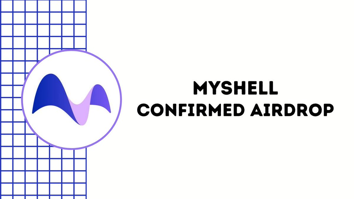 MyShell Confirmed Airdrop🪂🪂

• Raised: $16.6M 
• Cost: 💯 FREE 
• Potential: $1,200

Follow The Step-By-Step Video Guide👇🧵