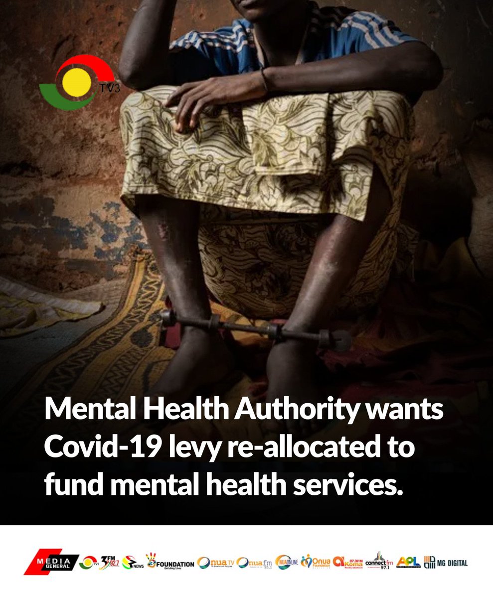 Mental Health Authority wants Covid-19 levy re-allocated to fund mental health services. 

#3NewsGH