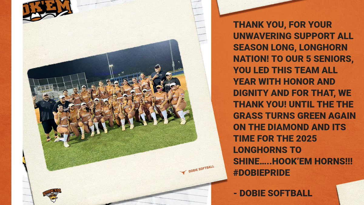 DOBIE_SOFTBALL's tweet photo. THAT'S A WRAP ON THE 2024 SEASON! https://t.co/g9xSYJX7cj