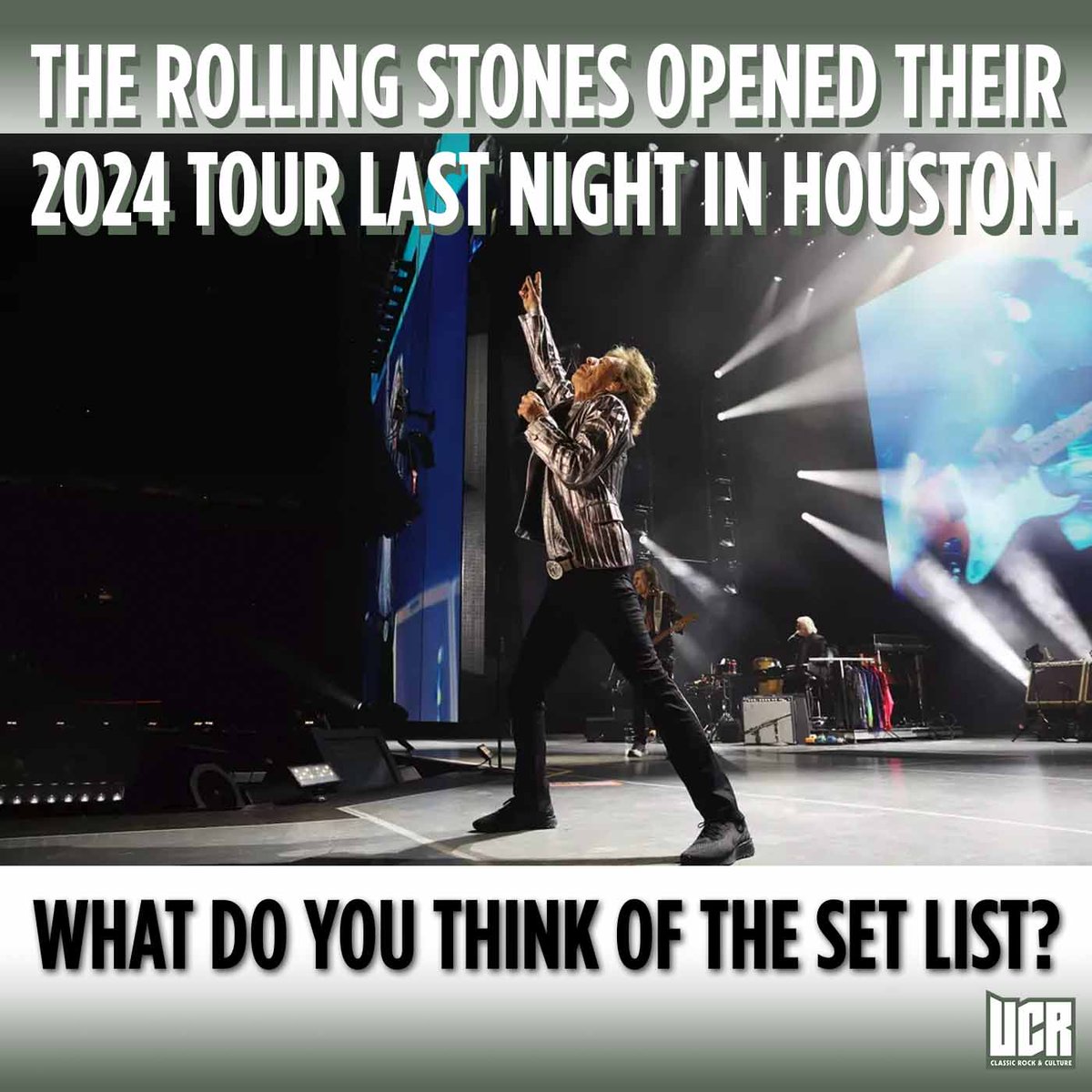 The @RollingStones are back in action. Read about opening night in Houston here: ultimateclassicrock.com/rolling-stones…