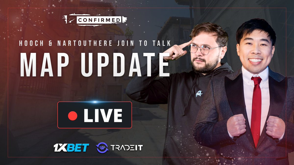 We are back 👋 Join @HLTVconfirmed panel featuring @hoochR and @NartOutHere live on Twitch: twitch.tv/hltvorg