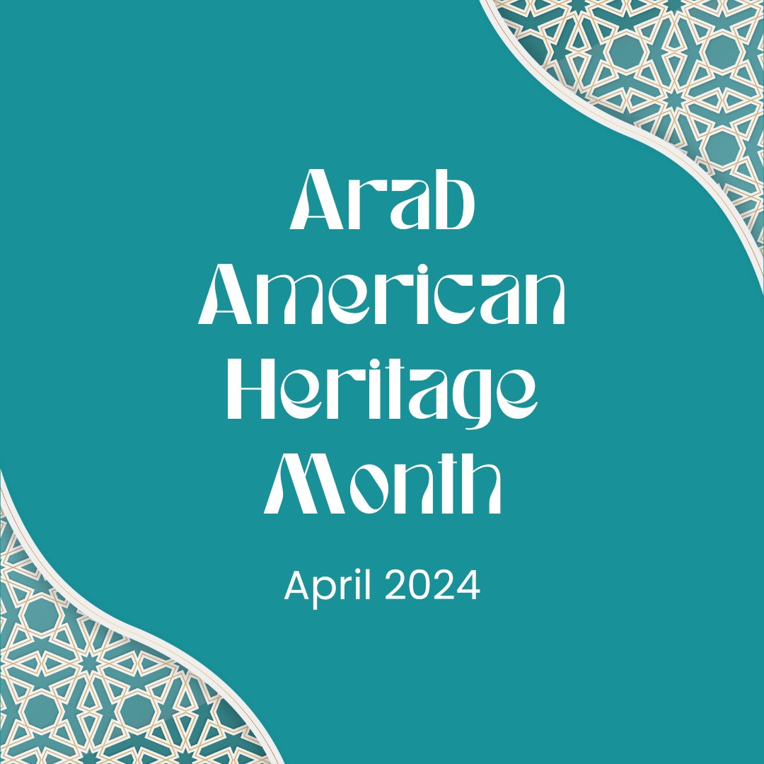 With April and Arab American Heritage Month coming to a close, we recognize and honor the heritage of our Arab-American friends and partners! #ArabAmericanHeritage