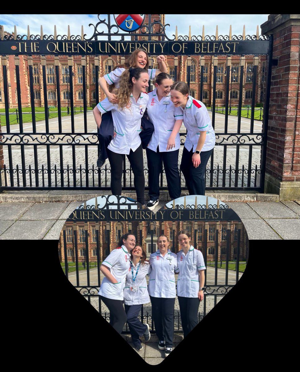 And just like that, tomorrow we sit our last exam and onto our last ever placement as student nurses 🥹 what an amazing 3 years it’s been ♥️ @QUBSONM #studentnurse #finalyears #friendsforlife