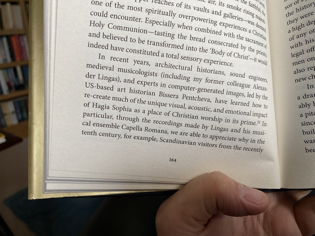 Nice shout out for @cappellaromana and @ALLingas in @peter_sarris “Justinian”.