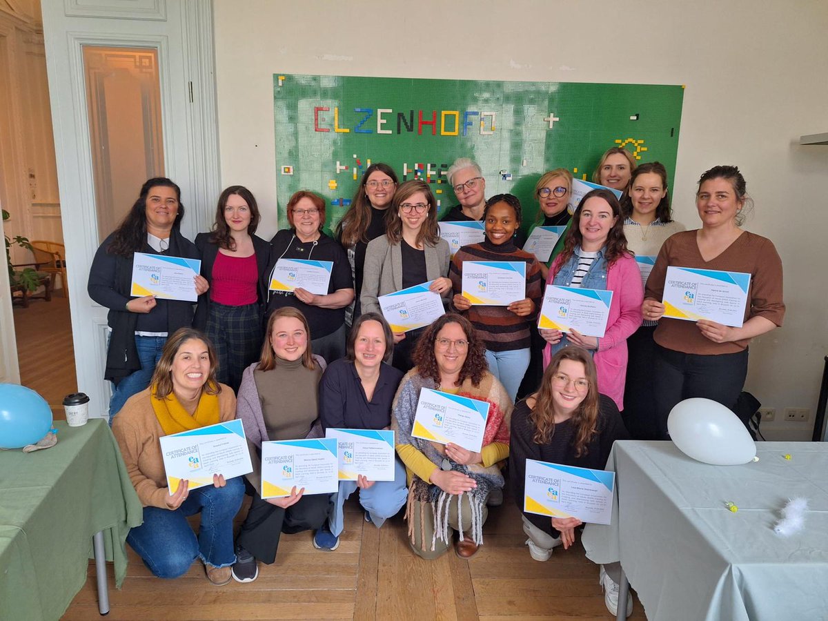 Last week we met at Elzenhof Elsene with a wonderful group of women for our training: Creating and Maintaining Safe Spaces in Adult Learning where we explored the complexities of Safe Spaces in Adult Learning and Education. eaea.org/.../creating-a…