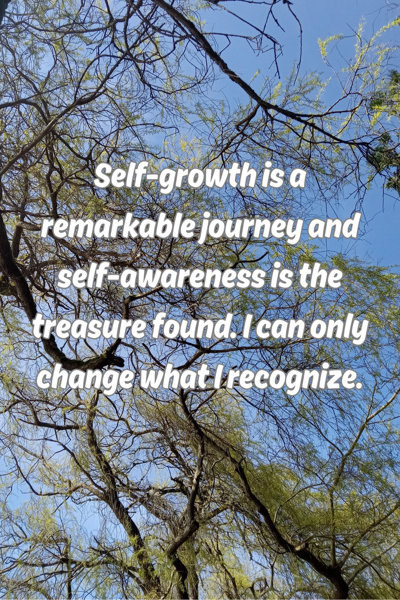 Self-growth is a #Remarkable  journey and #selfawareness  is the treasure found. I can only change what I recognize. 💡🪶💡🪶💡 #selfimprovement #selfhelp #selfhealingjourney #innertransformation #InnerEngineering