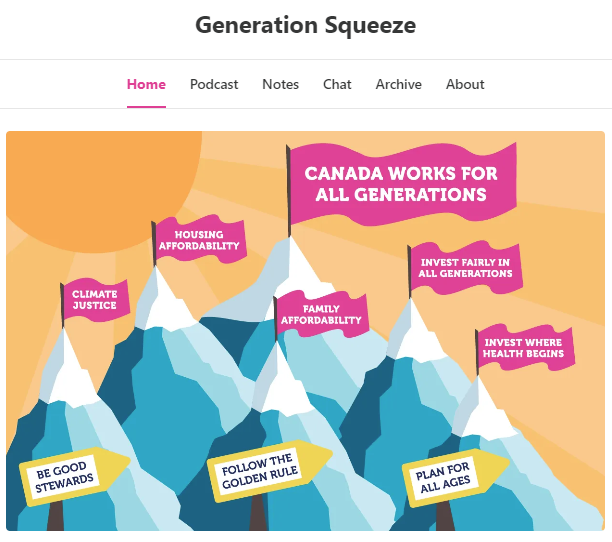 For the first time, Ottawa is acknowledging that there are inequities between generations and that they create tensions in our public policies which play out differently for younger and older Canadians. Join us to talk about it on our Substack channel: gensqueeze.substack.com/p/ottawas-fair…