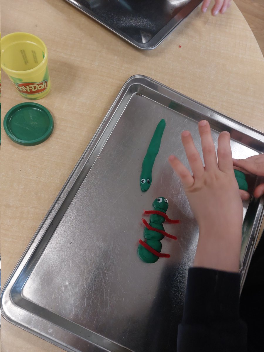 Can you make a bug out of playdoh? My kindergartens can! @HCDSB_k @HCDSB @HCDSBPathways @stmattoakville