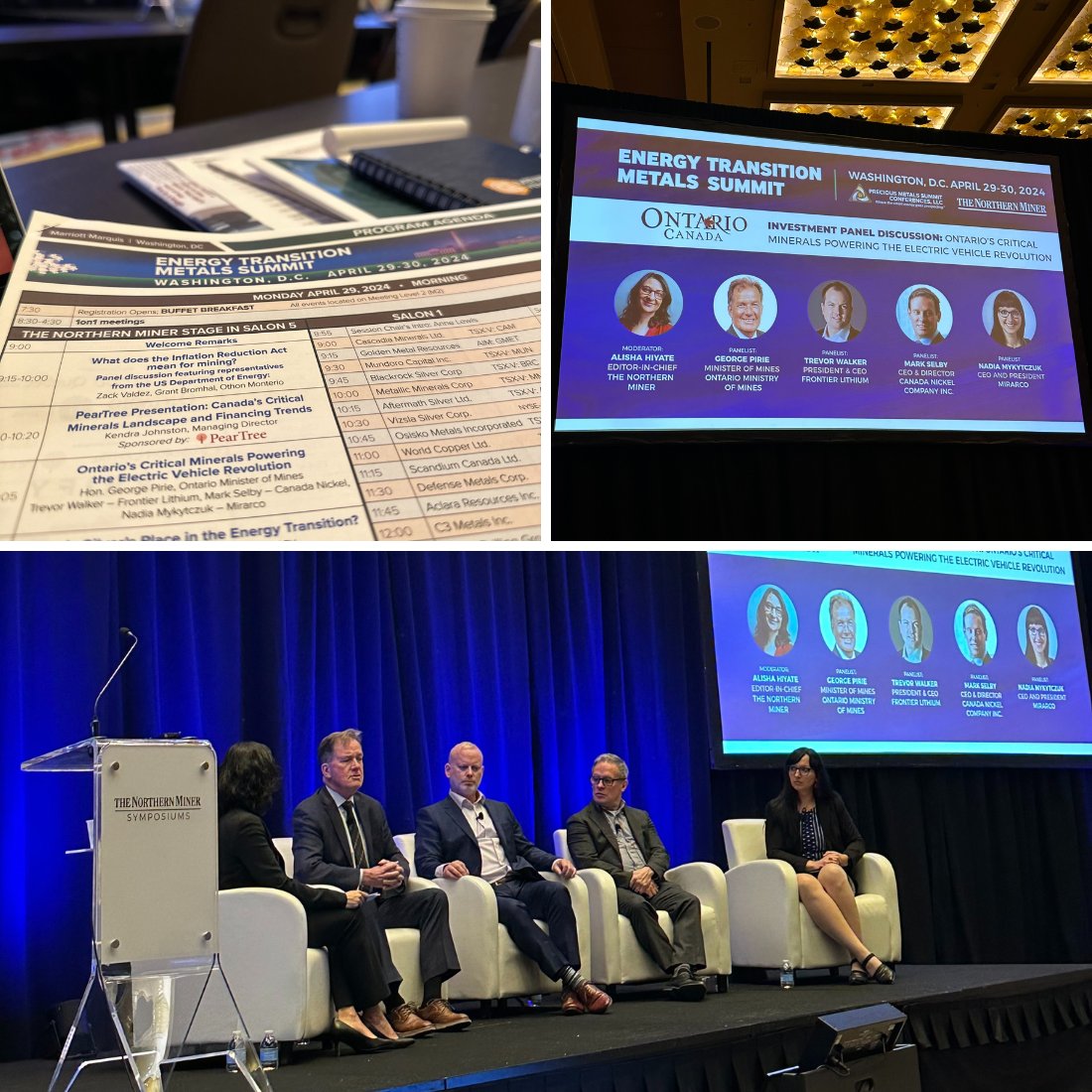 copper_forum's tweet photo. Day 1 of the Energy Transition Metals Summit in Washington DC!!

#energytransition #criticalminerals #mining #juniormining #preciousmetals https://t.co/v7ifJ7mMJf