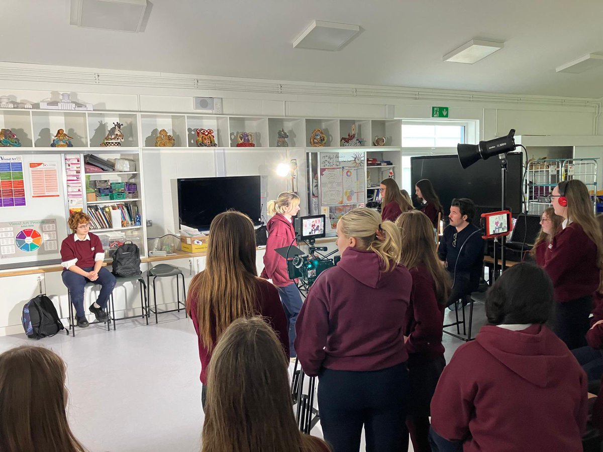 Day 1 of the TY Filmmaking Workshop took place today. Well done to all TY’s for their engagement. Who knows, some of you might be gracing the stage of the Oscars in years to come!