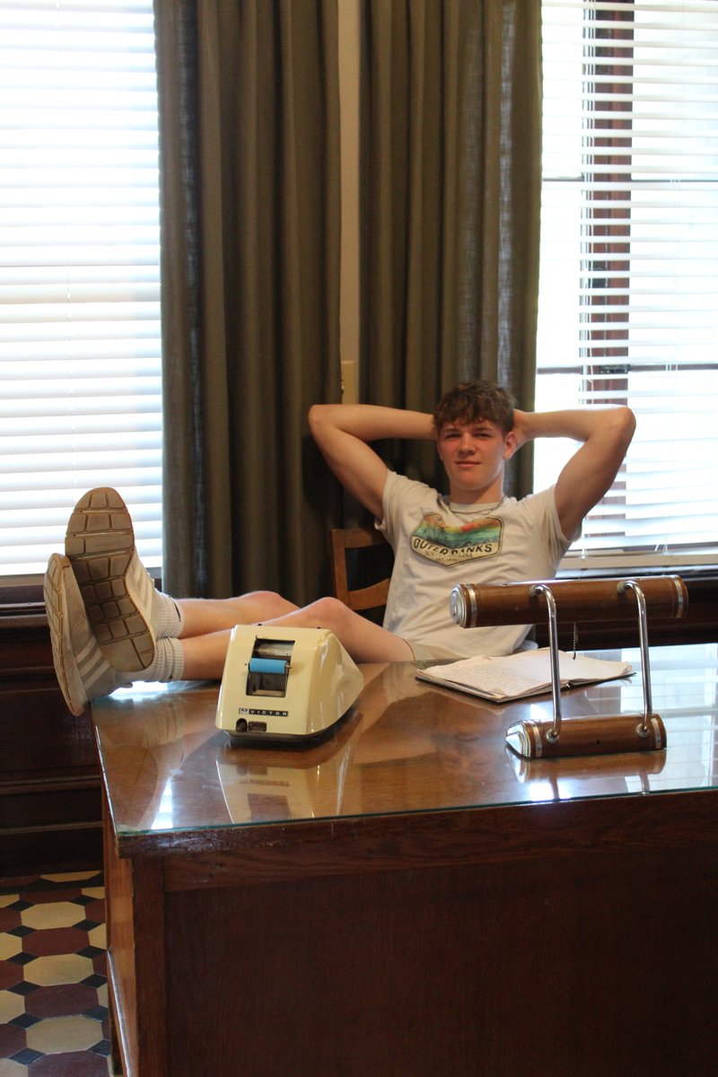 Had the privilege of taking these awesome CHS students to the Ohio Reformatory to see the set of "The Shawshank Redemption" and to learn about the history of the building and the prison system. 📷<a href="/juliet1198/">Julie</a>