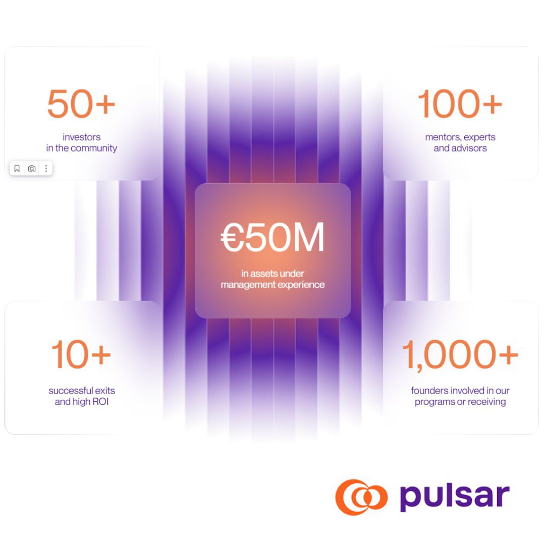 Pulsar supports entrepreneurs and investors to grow global technology leaders!

#pulsar #goglobal