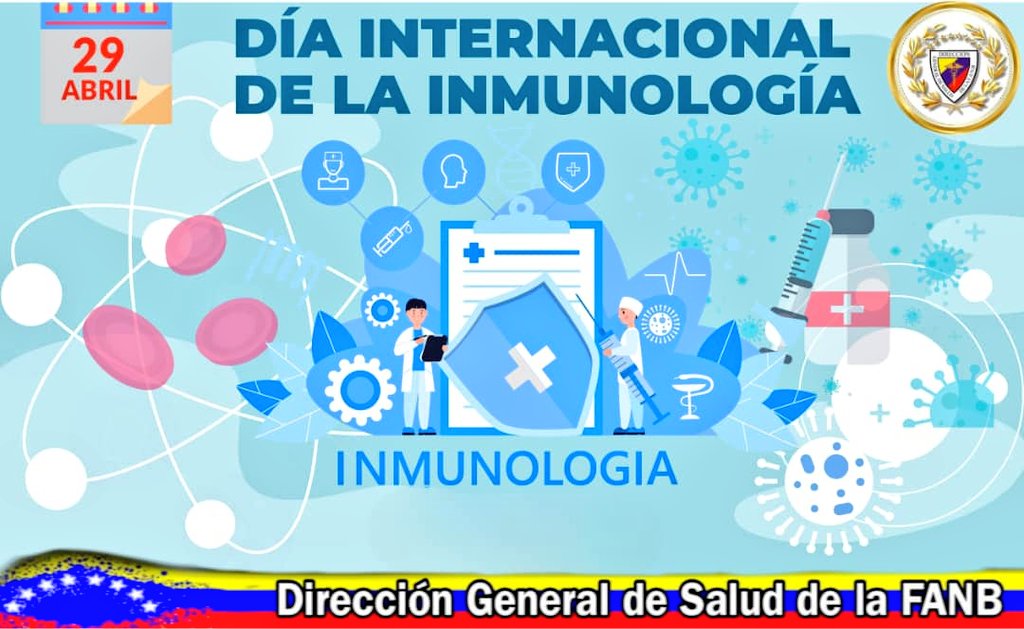 #29Abr || Celebramos el Día  Internacional de la Inmunología y su importancia como ciencia por el impacto en la erradicación de  infecciones, el cáncer, enfermedades autoinmunes, siendo las vacunas una de sus herramientas más importantes.