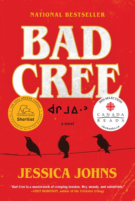 #BadCree by @jessicastellaaa has been shortlisted for the @kobo Emerging Writer Prize AND nominated for the @PrixAuroraAward! Congratulations Jessica 🙌