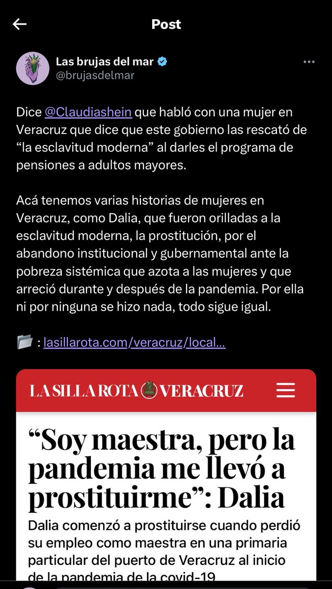 Vamos a unir puntos y a ver si así las candidatas @XochitlGalvez y @Claudiashein comprenden lo grave que ha sido que pasen de largo a la pregunta ciudadana sobre la brecha salarial entre hombres y mujeres. Xóchitl dijo que ya existen leyes para garantizar la equidad laboral y…