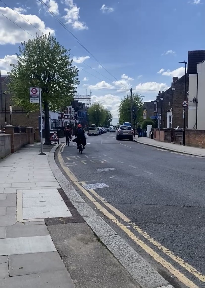 I’ve never understood the theory about emergency vehicles not being able to enter LTNs. Today, as I was walking though the Bruce Grove LTN 2 police cars came up the road, 2 cyclists went onto the pavement, the cars went through the LTN bollards & the cyclists went on their way.