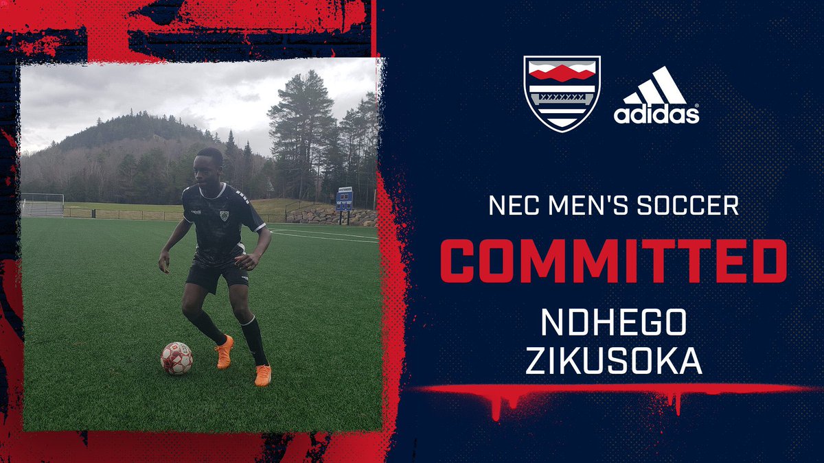 NECmsoc's tweet photo. Welcome Ndhego! 

Ndhego will joining NEC from Uganda 🇺🇬 after attending Northwood this year!

Ndhego plays his club soccer at Black Rock FC Northwood ⚽️

We are excited to welcome him to the NEC MSOC family! Welcome, Ndhego! https://t.co/Hr3BnbNxrs