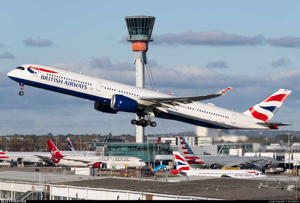 Parece que British Airways volvería a operar a Buenos Aires con los Airbus A350-1000. Igual falta, recién sería a partir del 31 de marzo de 2025. La aerolínea tiene previsto seguir operando la ruta Londres 🏴󠁧󠁢󠁥󠁮󠁧󠁿 - Río de Janeiro 🇧🇷 - Buenos Aires 🇦🇷 y viceversa, que actualmente…