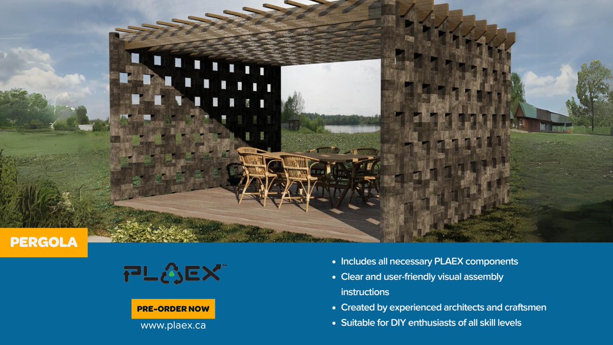 🏡 Elevate your backyard with our Pergola Kits! 🌿 Everything you need: ✅ Sustainable bricks ✅ Easy assLinXSetsPro-crafted ✅ DIY-friendly Say hello to stress-free projects and your new backyard paradise! #Pergola #DIY #OutdoorLiving #Sustainability 🌱#PLAEX #LinXSets #DIYFun