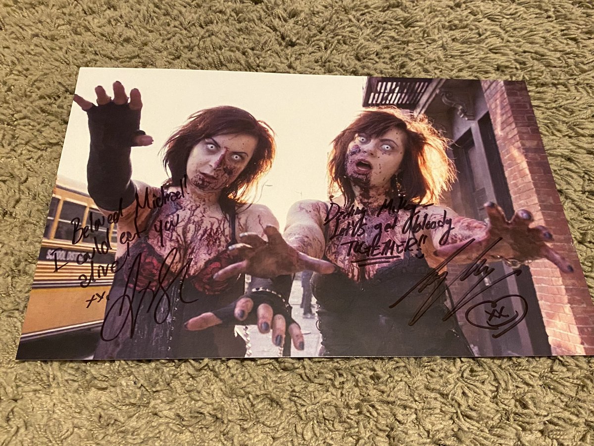 Happy birthday to Jen and Sylvia Soska aka @twisted_twins! Ever since I saw American Mary, I became a big fan of theirs and considered them some of the best indie horror directors. They’re the perfect mix of brains, beauty, and talent. I hope you two have an awesome birthday!