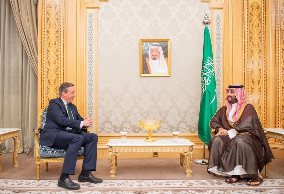 🚨 عاجل ولي العهد السعودي يستقبل وزير الخارجية البريطاني
