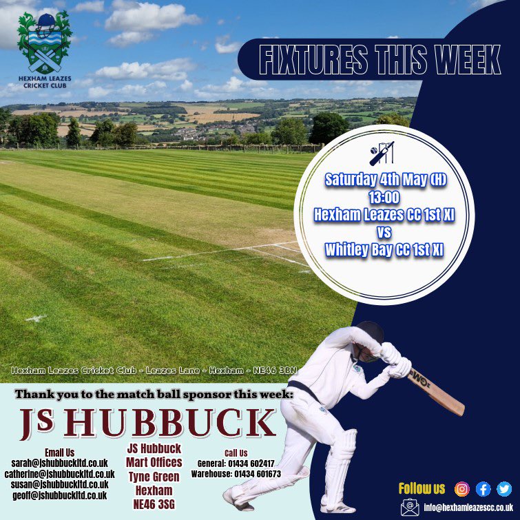 Hexham Leazes CC tweet media