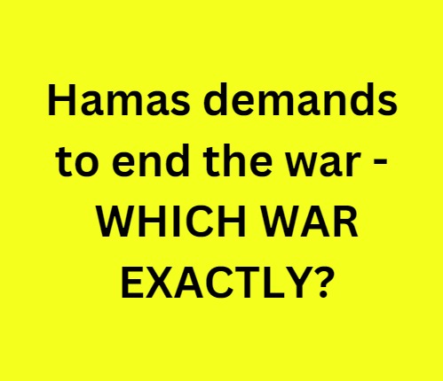 The current situation in Gaza is just the symptom of the war that is going on for decades. Hamas and Palestinian authority should agree to permanently ceasefire and stop the war that they can't stop since 1948!!! It means: 1. Accept the existence of Israel as the sovereign…