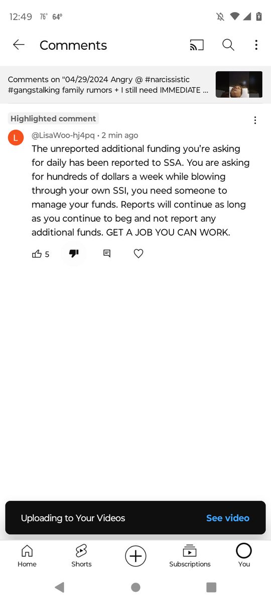 CreoleTargeted's tweet image. Another 1 of my #narcissistic twin sister's VIGILANTE #gangstalking #flyingmonkey #cult followers spreading lies &amp;amp; trying to instill fear.