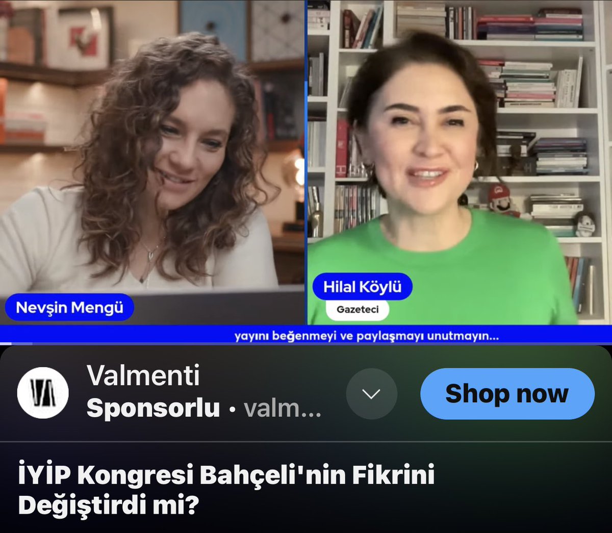 İyi Parti, CHP ve tabii ki iktidar kulislerini @nevsinmengu ye anlattım. 👇🏿 youtu.be/d5G1q3bk4O0?si…