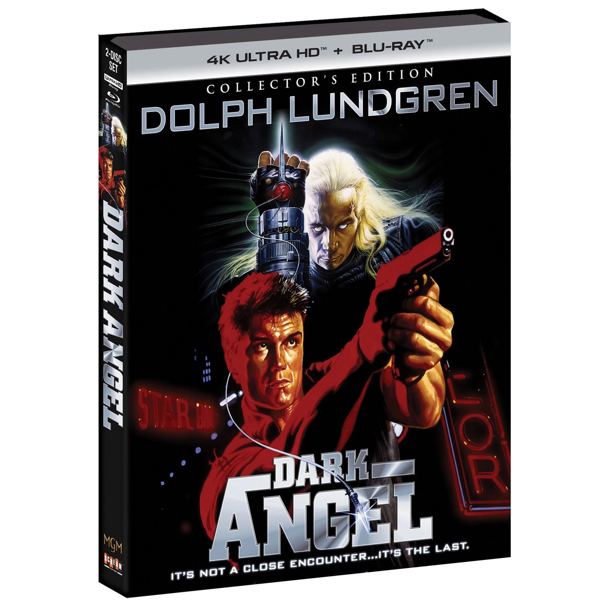 ***NEW OFFICIAL TITLE ANNOUNCEMENT***

Detective Jack Caine (Dolph Lundgren) thought he’d dealt with every kind of crime. But now, someone is using human bodies to make narcotics. Someone – or something – not of this world. DARK ANGEL is out on 4K 7/9.

shoutfactory.com/products/dark-…