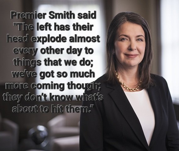 @cowling175 To #DanielleSmith, the left is anyone to the right of neo-Nazís. She serves the Fourth Reich.
#EnoughIsEnoughUCP #FiretheLIAR #FiretheUCP