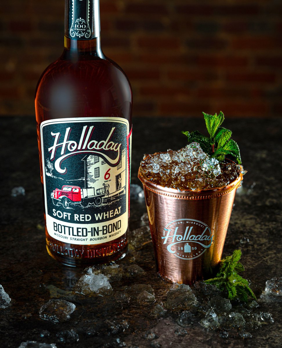 Gallop on Downs to Holladay this Saturday for a Kentucky Derby special mint to wet your whistle. 🏇 ⁠ ⁠ Missouri Mint Julep - $15⁠ Holladay Soft Red Wheat BiB Bourbon, Gomme Syrup, Mint⁠ Keep the copper cup for an extra $2!