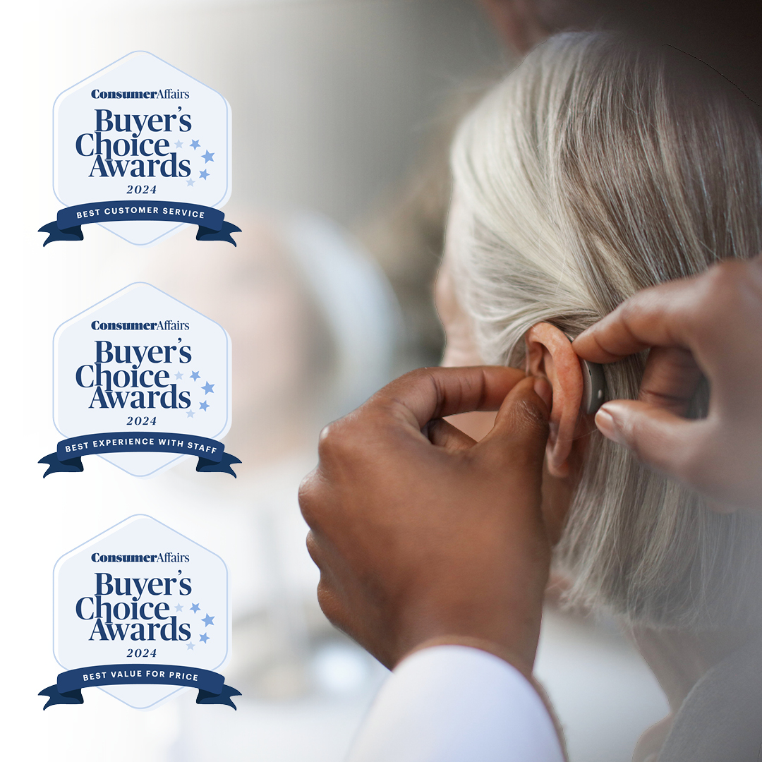 Thanks to the many #HearingAid users who felt inspired to leave reviews about Starkey on @ConsumerAffairs. We're excited to announce that we have earned three 2024 Buyer’s Choice Awards; Best Customer Service, Best Experience with Staff, and Best Value for Price! #BestOfTheBest
